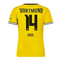 Zenski Nogometni Dres Borussia Dortmund Maximilian Beier #14 Domaci 2026-27 Kratak Rukav